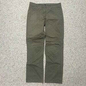 Patagonia Tenpenny Pants Mens 35 (36x34) Organic Cotton Nylon Hiking Tan 56845